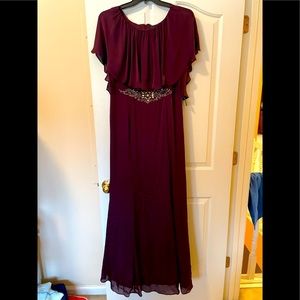 Size 16 long flowy formal with rhinestones